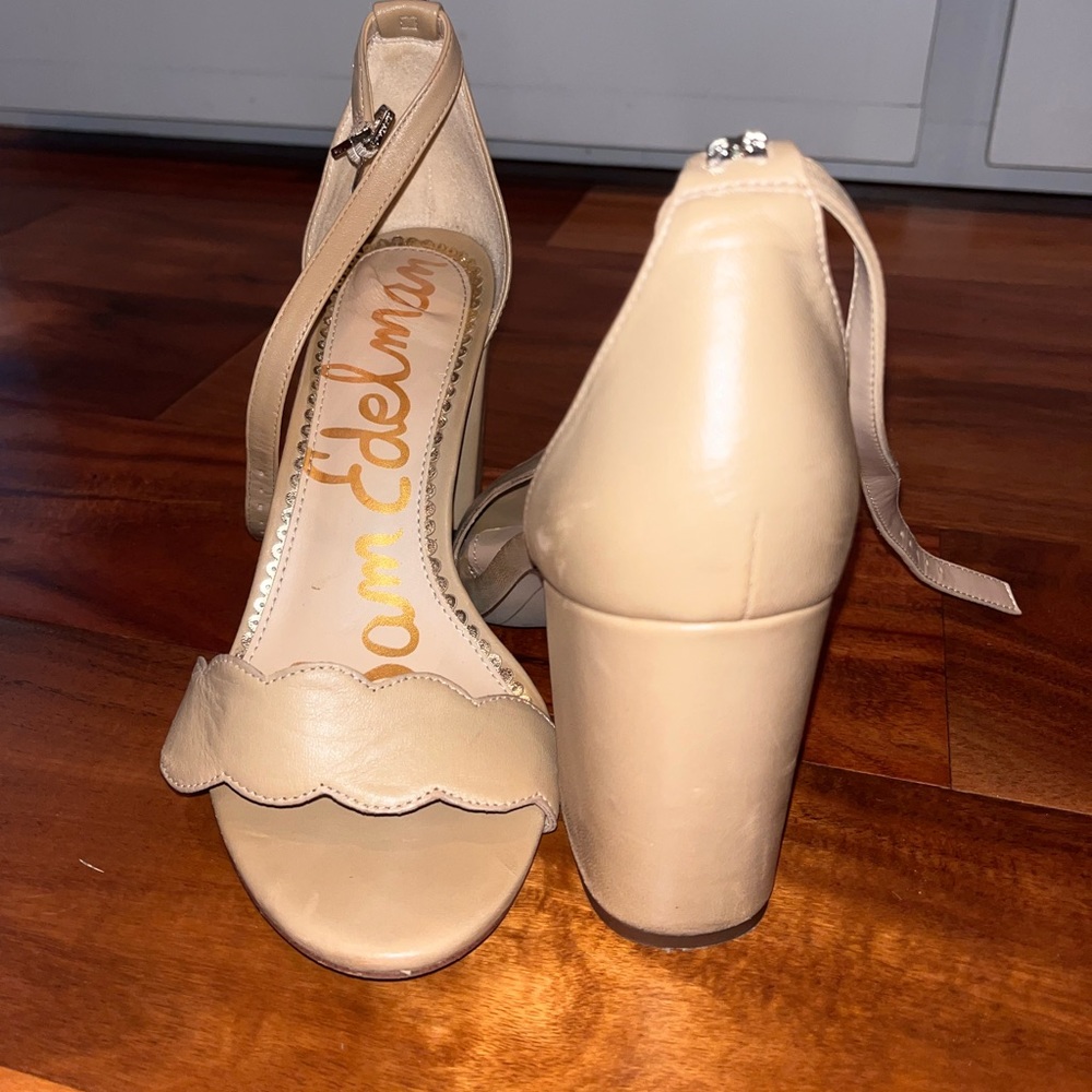 Sam Edelman nude strap sandal